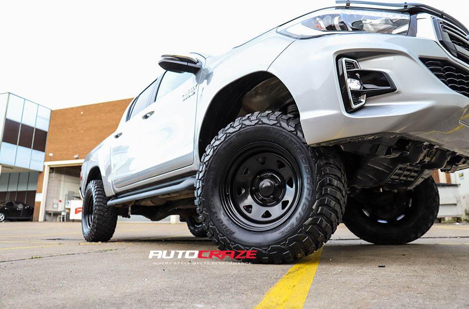 TOYOTA HILUX N80 4WD TERRA SATIN BLACK